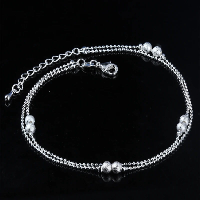 SHUANGR Boho Серебристый браслет на ногу сердце бусы звезда дельфин лодыжка для женщин