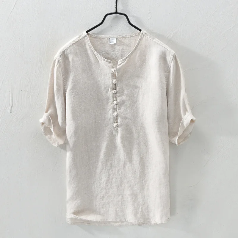 

Men Shirt Summer Style Shirt Men Casual Short Sleeve Shirt Chemise Homme