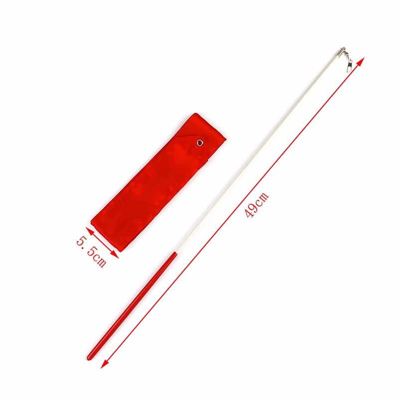 Новинка 6 м танцевальная лента на палочке для занятий спортом гимнастикой