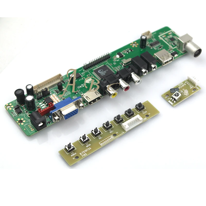 HDMI CVBS RF USB VGA Аудио низковольтный дифференциальный видеосигнал плате контроллера