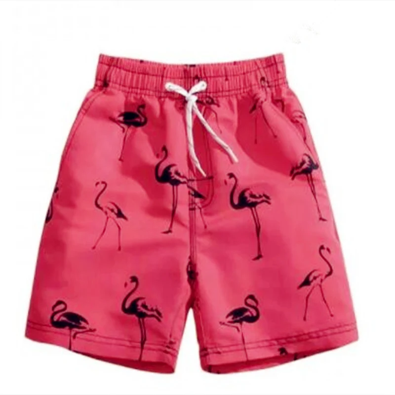 2019 New Men Upgrade Flamingo Print Swimwear Swim Shorts Trunks Beach Swimming Surfing Short Pants Running Sports S91605X | Спорт и