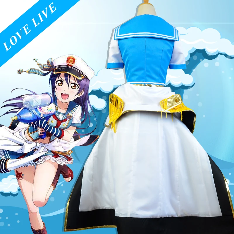 LoveLive! Обувь в стиле аниме Живая Любовь Nico Yazawa темно синие костюмы для девочек