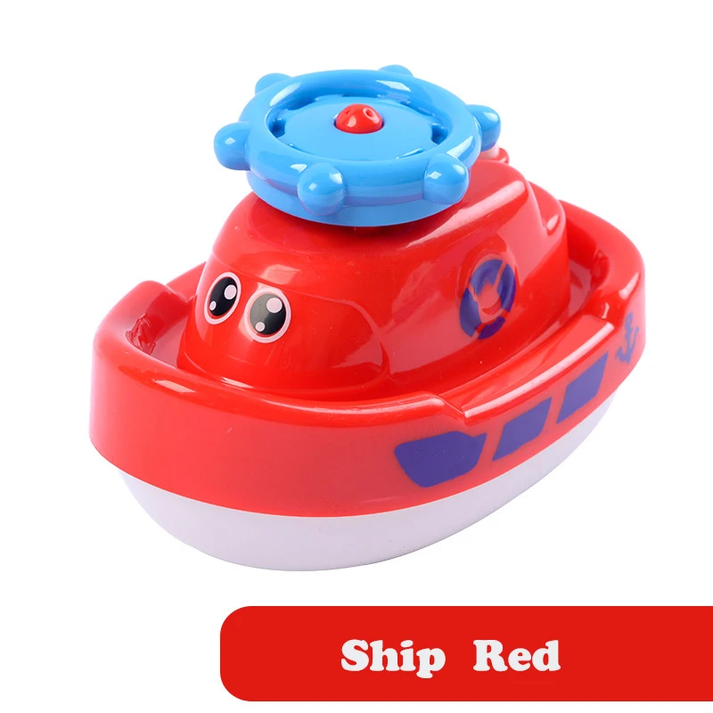 Red Sheep Детские милые Мультяшные Электрические Животные классические детские игрушки для купания черепаха заводные на цепочке детские пляжные игрушки для купания для детей - Цвет: Red Sheep