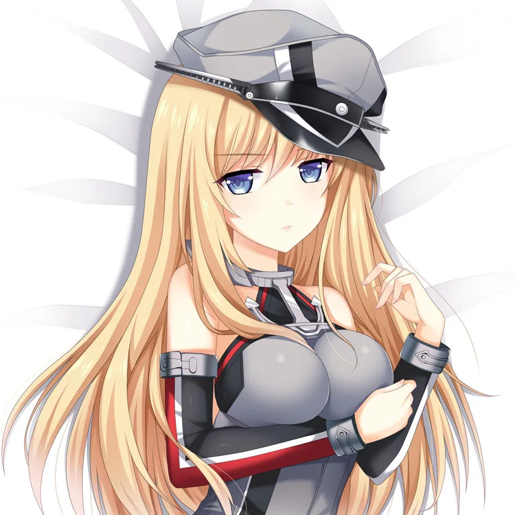 Японское аниме коллекция Kantai чехол для обнимающей подушки kanglue Bismarck длинный