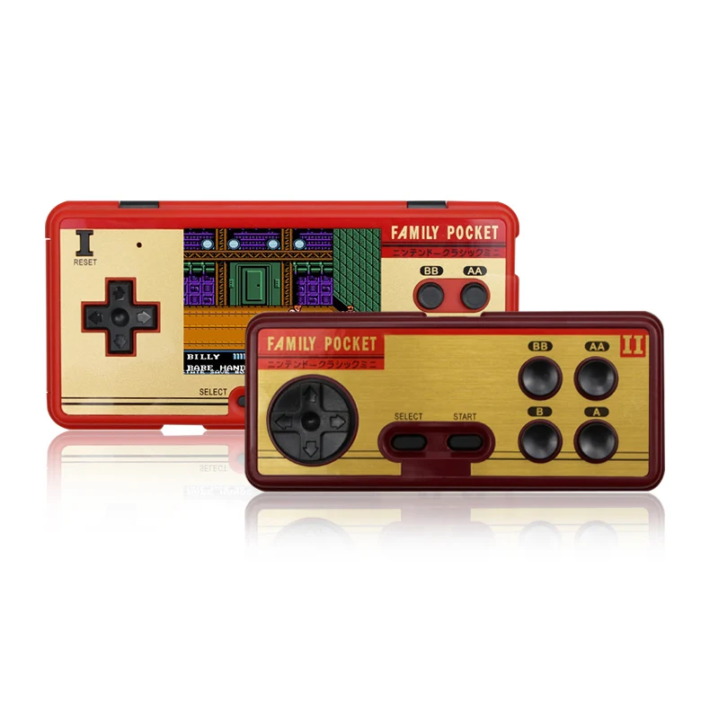 Ретро портативные игровые плееры построенные в 638 классических игр 8 бит консоли