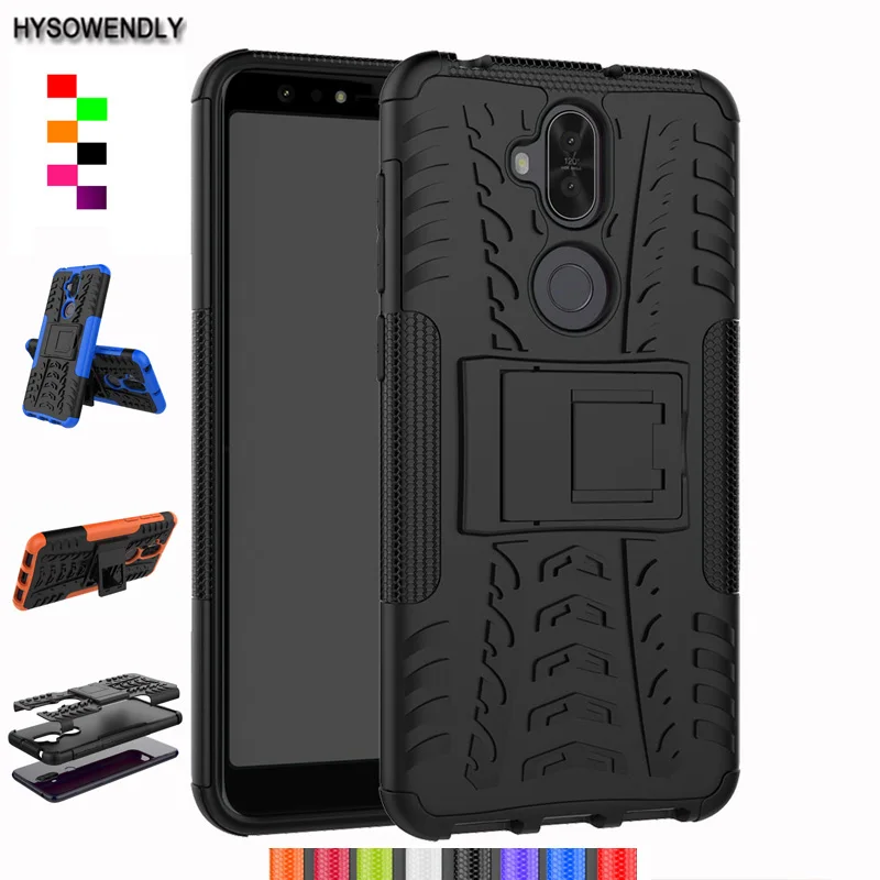 

Hybrid Hard PC Soft Silicone Bumper Cover for ASUS ZenFone 3max Laser 4max ZC520KL ZC520TL ZC551KL ZC553KL ZC554KL ZC600KL Coque