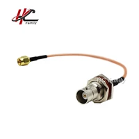 rg316 coaxial cable sma male plug to bnc female jack rf cable 15cm 5 9in