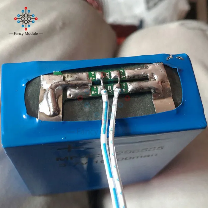 10 шт. 1S 3 7 V 2.5A литиевая батарея Защитная плата BMS PCM PCB полимерный разрядный литий