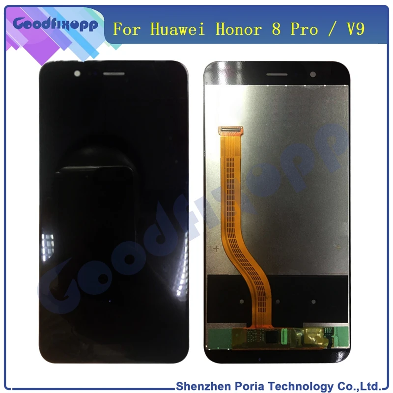 100% Original LCD Display For Huawei Honor V9/Honor 8 Pro Touch Screen Digitizer Assembly, For Honor 8 Pro LCD, For Honor V9 LCD