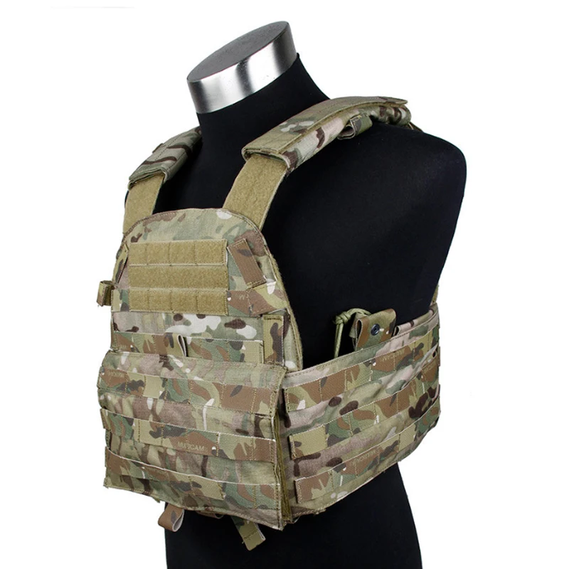 TMC 6094 Plate Carrier Подлинная Мультикам Материал MOLLE жилет армии Косплэй военные