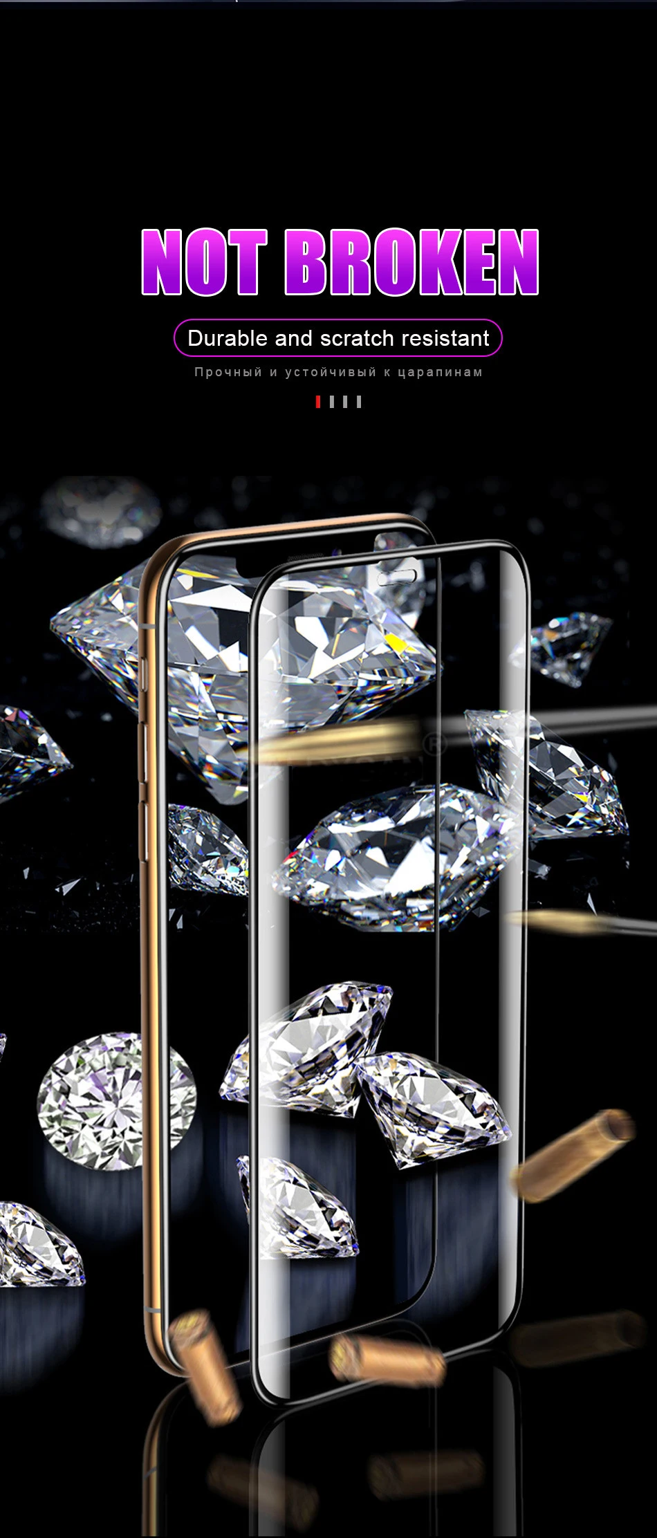 20D полное покрытие изогнутая Защитная пленка для iPhone 8 7 6 6s Plus XR XS Max 11 Pro Max 9H прозрачное закаленное стекло защитная пленка