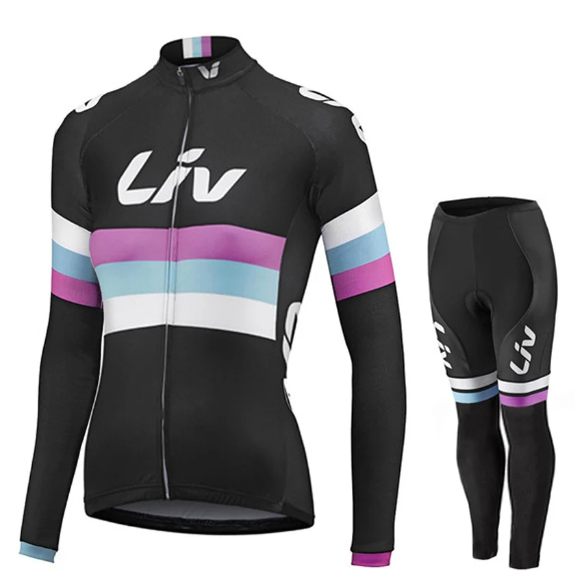 Women Cycling Jersey 2016 Bike Long Sleeve Sportswear Clothing ropa ciclismo we riding bike Breathable clothes | Спорт и развлечения