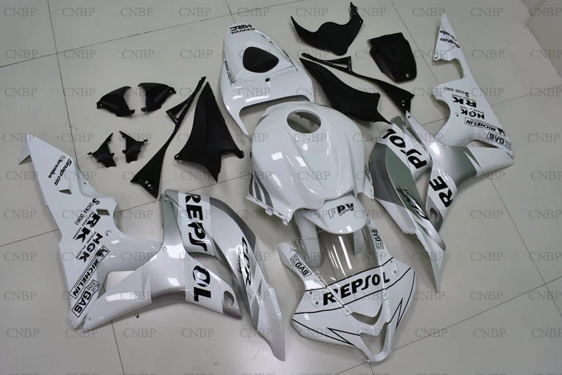 Пластиковые обтекатели CBR 600 RR 2007 2008 комплекты корпусов CBR600 08 Обтекатели