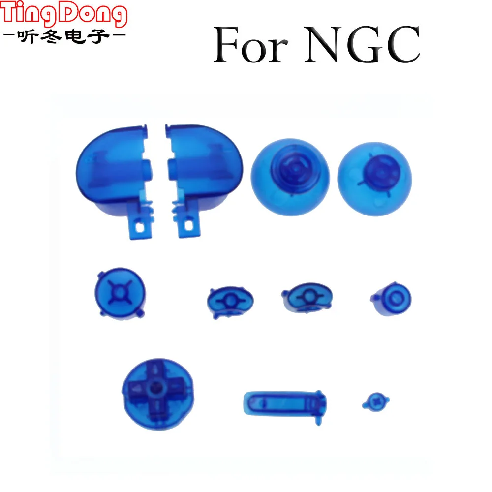 Набор кнопок для Gamecube Control цветной набор с наконечниками Y X A B N GC|Запасные части| |