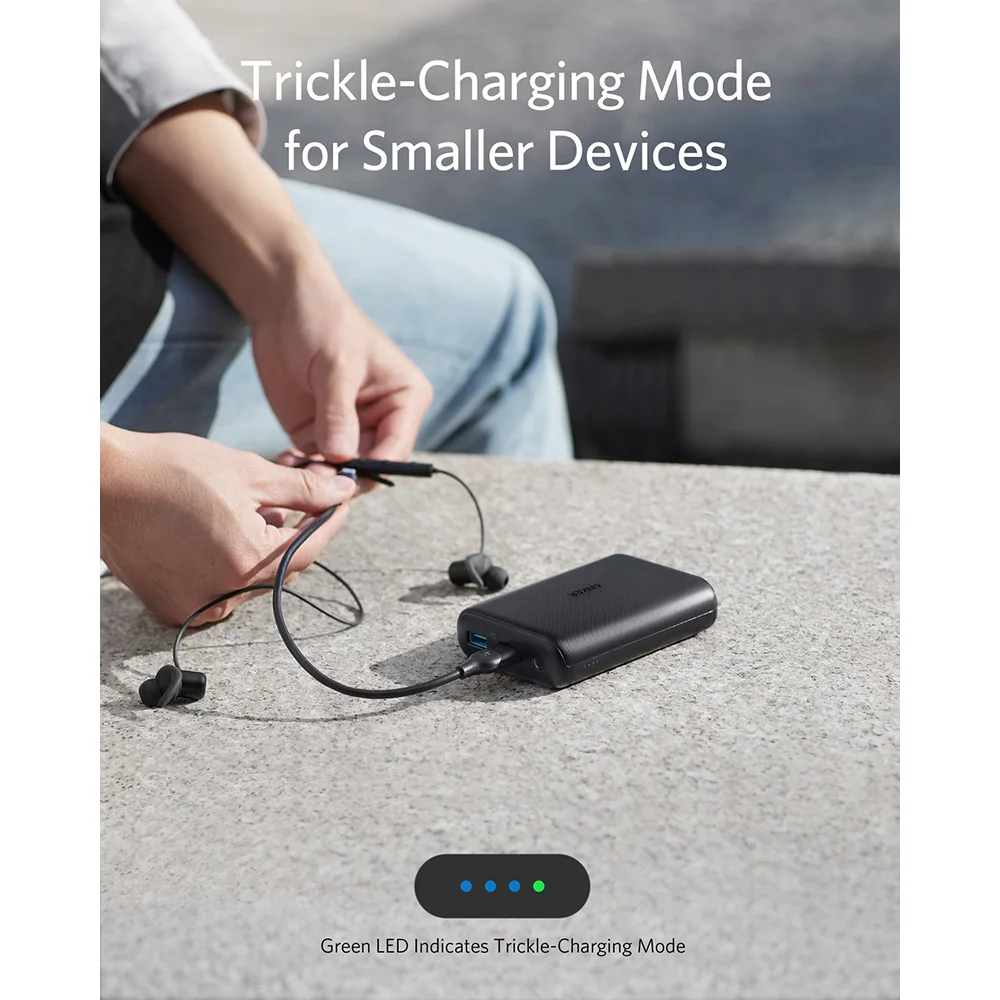Anker PowerCore 15000 компактный внешний аккумулятор с 2 портами мАч технология PowerIQ и
