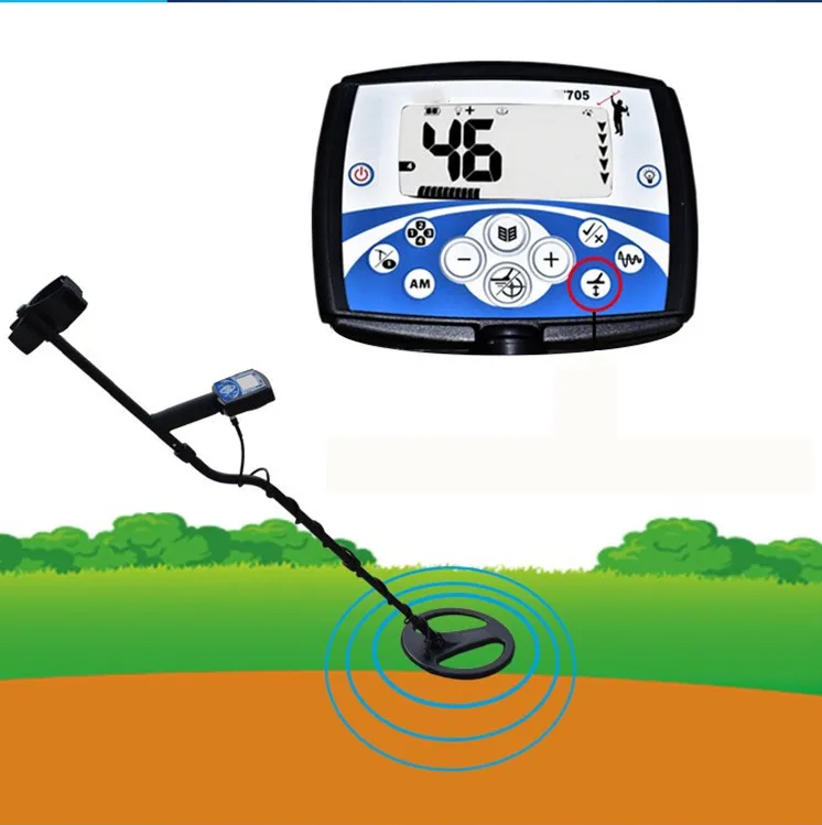 Подземный металлоискатель Профессиональный 705 золотоискатель Охотник за