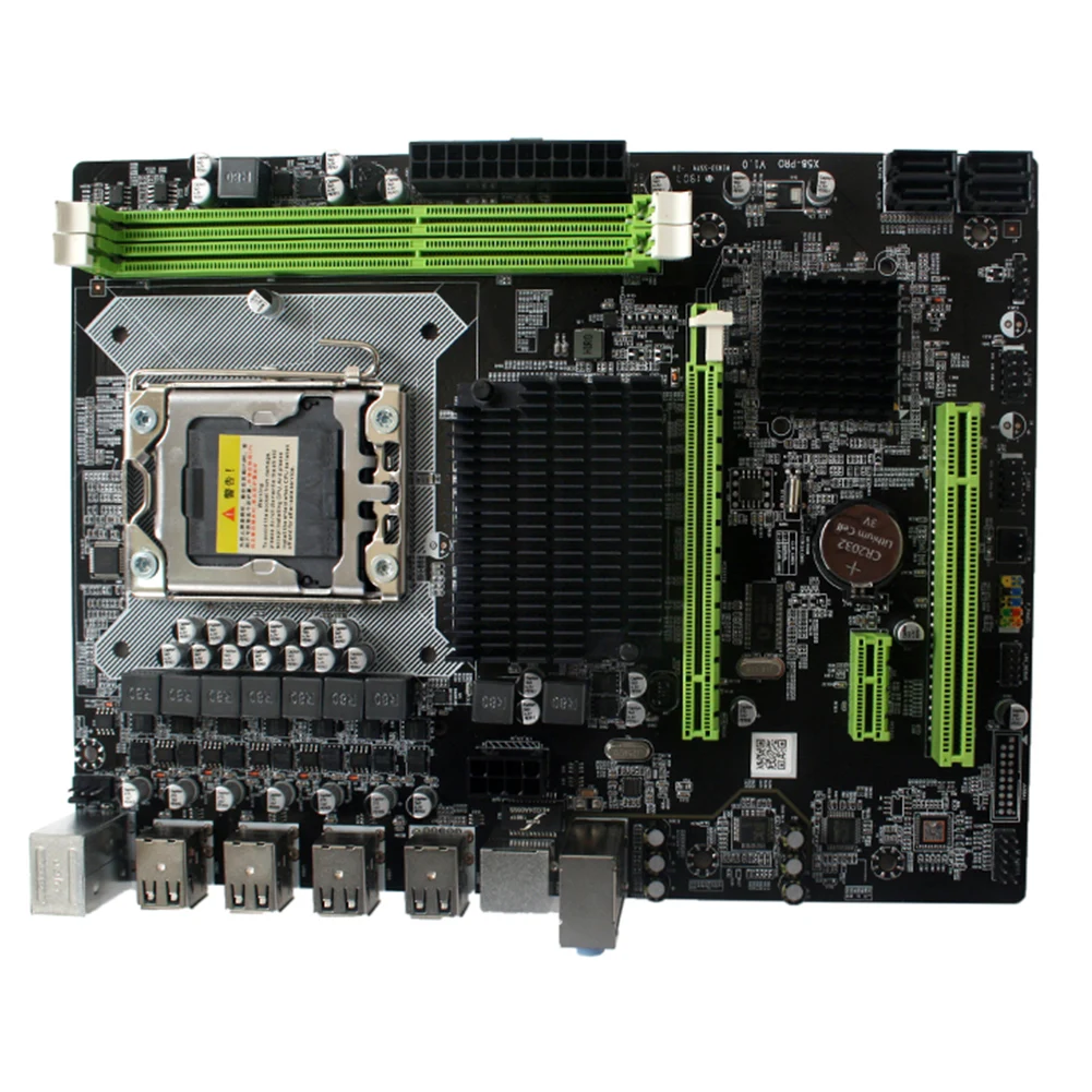 LGA 1366 материнская плата запчасти настольные компьютерные аксессуары X58 Pro DDR3