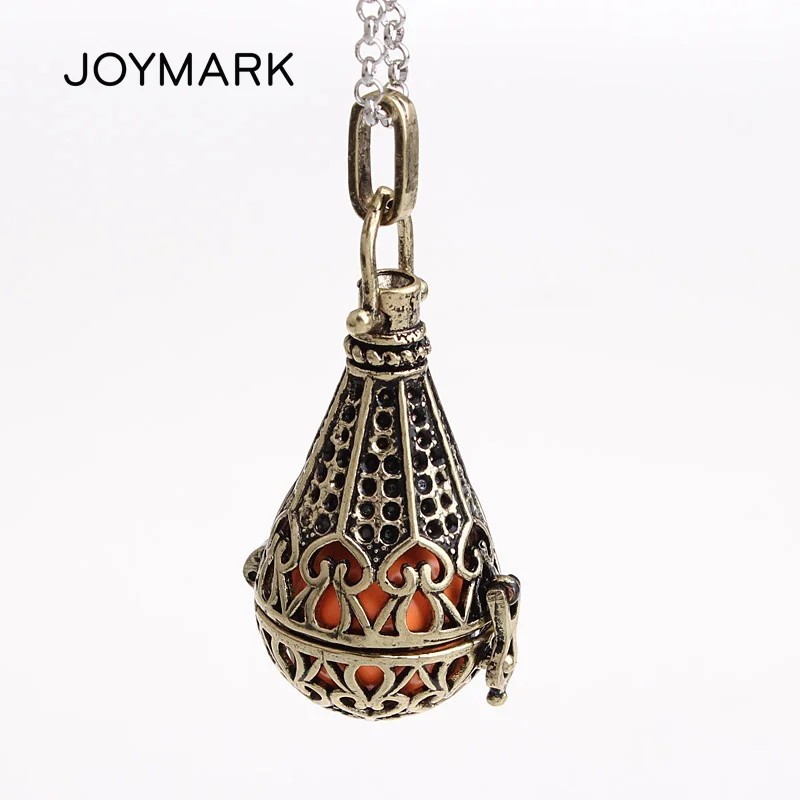 JOYMARK 12 шт./лот Bola музыкальный эхолот шаровая клетка медальон подвеска длинная
