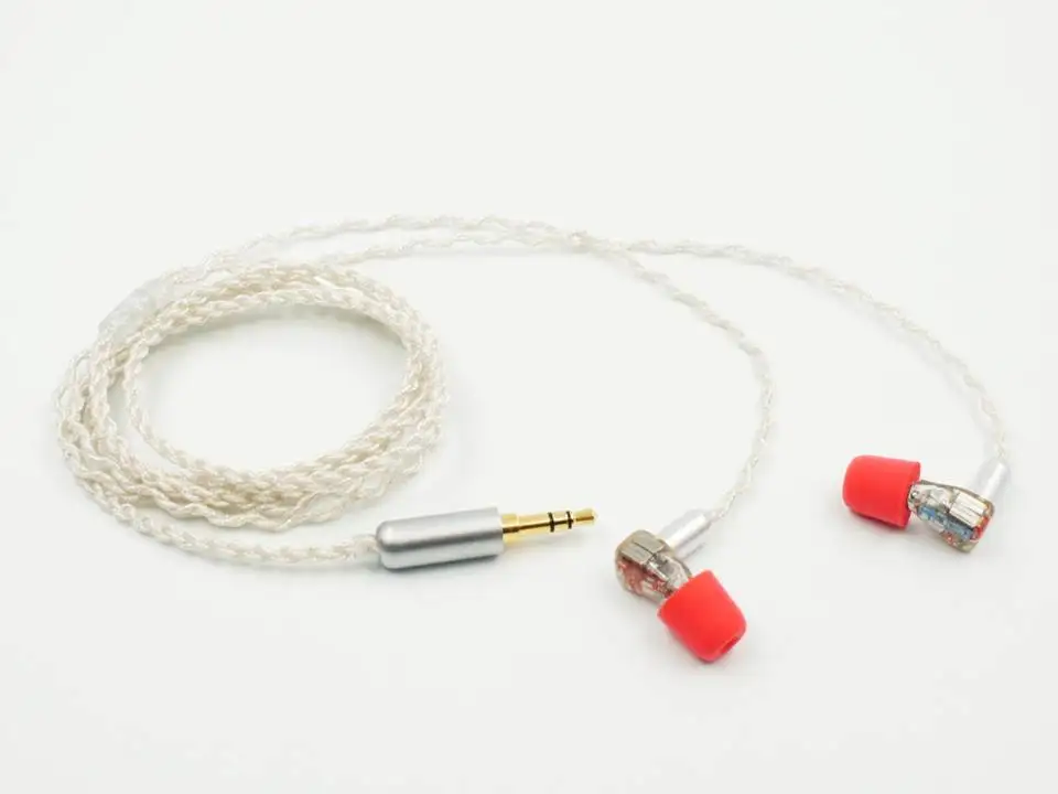 Роза Mini4 4 сбалансированная арматура Audiophile MMCX съемные наушники-вкладыши