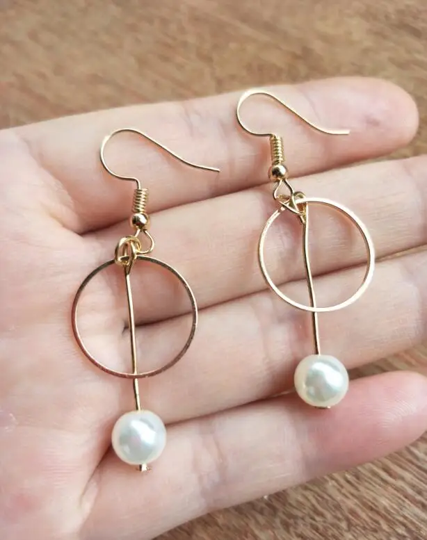 Ed 0698 звезды с датой Японии и Южной Кореи красные серьги Гонконг такой же