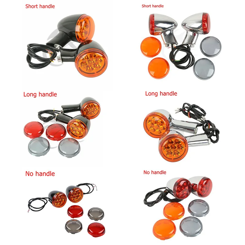 Мотоцикл задний индикаторы сигнала поворота светодиодный свет для Harley Sportster 883