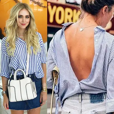 Новинка 2017 модная женская Повседневная винтажная блузка с длинным рукавом