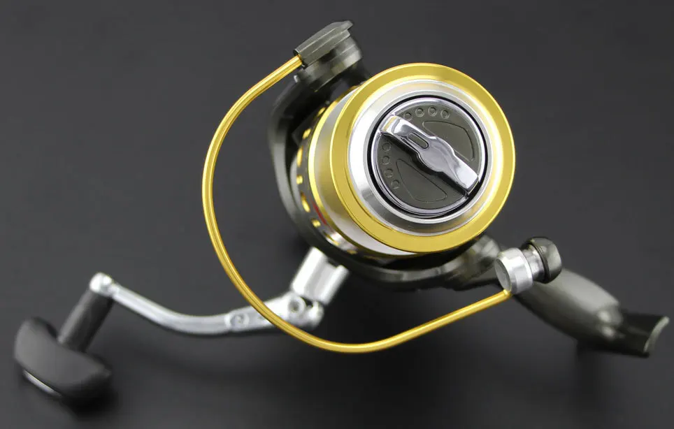 Большая Металлическая Рыболовная катушка для спиннинга 6000 серии 9 + 1BB 5 2: 1