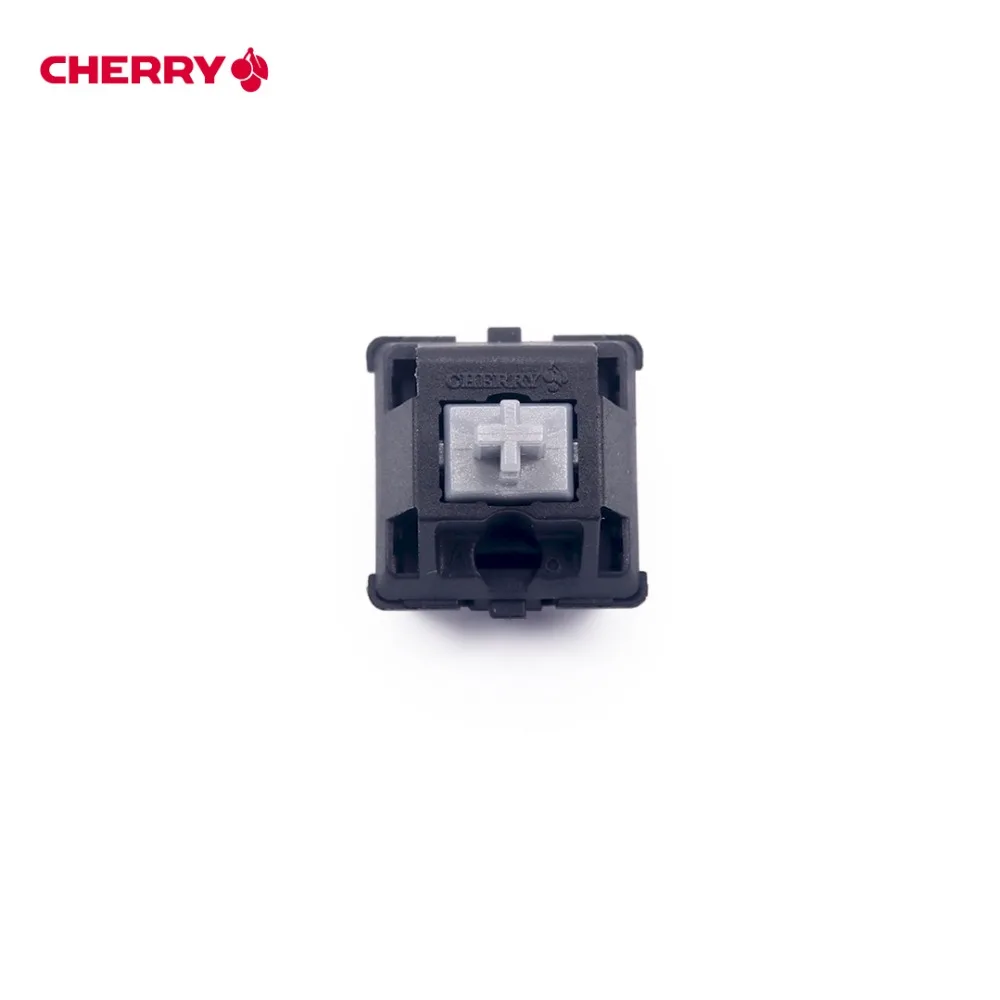 Cherry MX/RGB/бесшумный переключатель, черный, красный, синий, прозрачный, белый, зеленый, линейный, серый, переключатели для механической клавиатуры