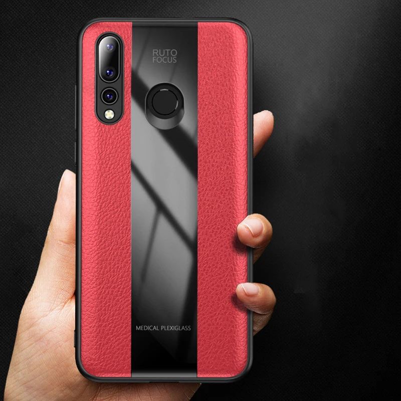 Чехол Toraise для huawei Nova 4 роскошный бизнес Ретро силиконовый чехол с окантовкой из