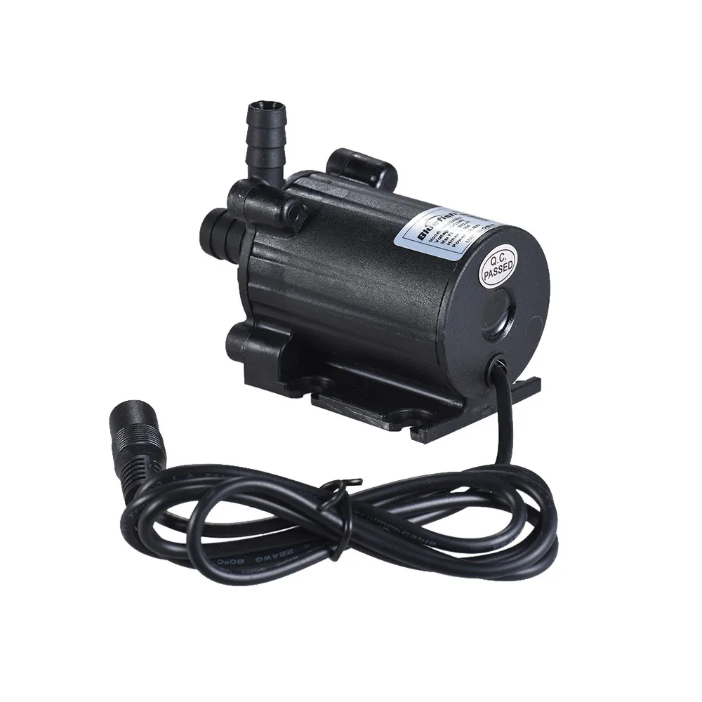 Мини водяной насос для аквариума DC 12V Солнечный бесщеточный двигатель погружной