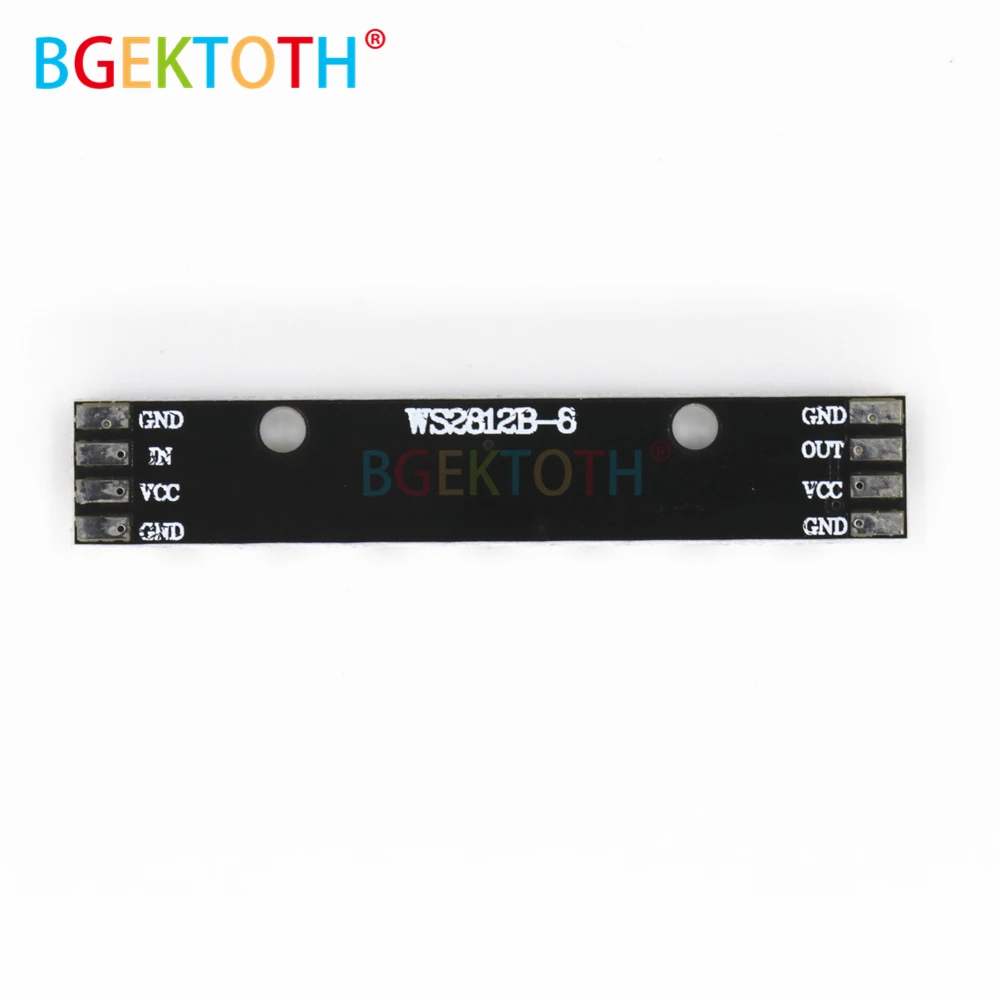 8-канальный WS2812 5050 RGB светодиодный индикатор встроенная полноцветная макетная