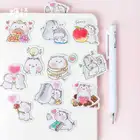 45 шт.1 упаковка милые канцелярские принадлежности наклейки хомяк Malong путешествия дневник планировщик декоративные Мобильный наклейки Скрапбукинг ремесло