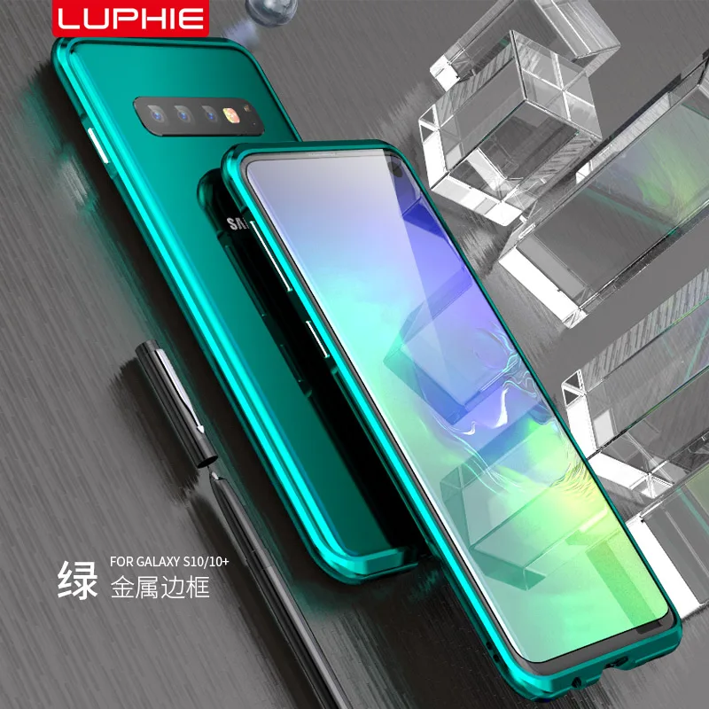 Алюминиевый металлический чехол-бампер для samsung Galaxy S10 чехол тонкий противоударный чехол для телефона чехол для samsung S10 Plus чехол S10Plus S 10