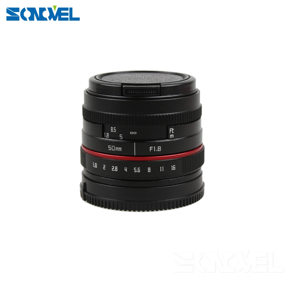 Новинка 50 мм f/1 8 фотообъектив для фотоаппарата Fujifilm|lens for fujifilm|50mm f/1.8camera lens |