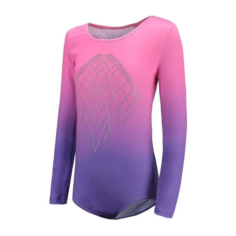 

Комбинезон с длинными рукавами для девочек, комбинезон с градиентными колготками, 3 цвета, 2019