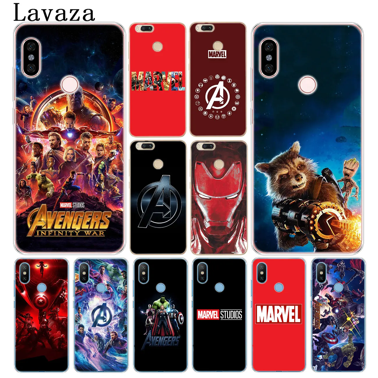 Lavaza Marvel танос логотипа Мстителей завершающей жесткий чехол для телефона для Xiaomi Redmi K20 8A 7A 5A 6A Примечание 8 7 5 6 iPad Pro 4 4X крышка
