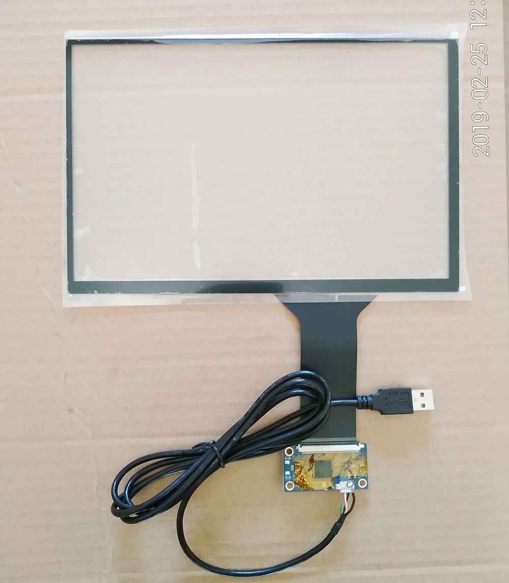 10,1 дюймов USB емкостный сенсорный экран ILI2511 10 пальцев поддержка Raspberry Pi Win7 8 10 Android Linux 227*147 мм