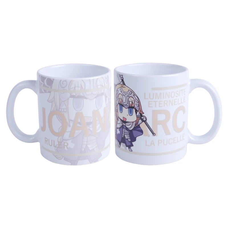 joan of arc Аниме JK судьба Grand заказ Astolfo Мордред Джек Потрошитель Джоан Of Arc косплэй кружка FGO милый день дураков Ver ежедневно напиток чашки подарок - Цвет: joan of arc