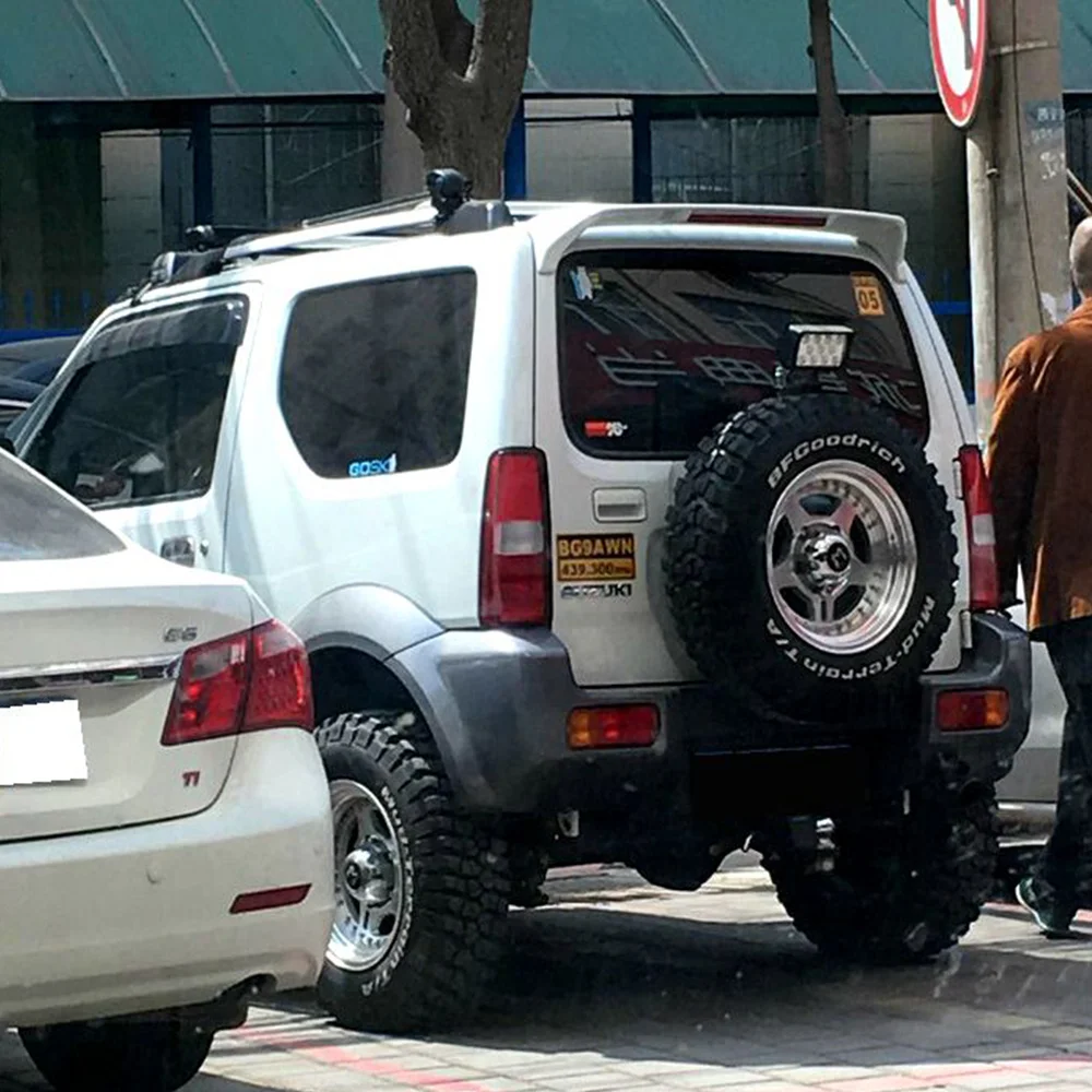 Спойлер для SUZUKI Jimny 2007-2015 высококачественный АБС-пластик заднее крыло автомобиля