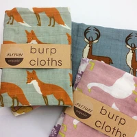 baby burp cloths 2pcslot cotton gauze muslin activity bandanas baby bibs soft breathable newborns towel scarf