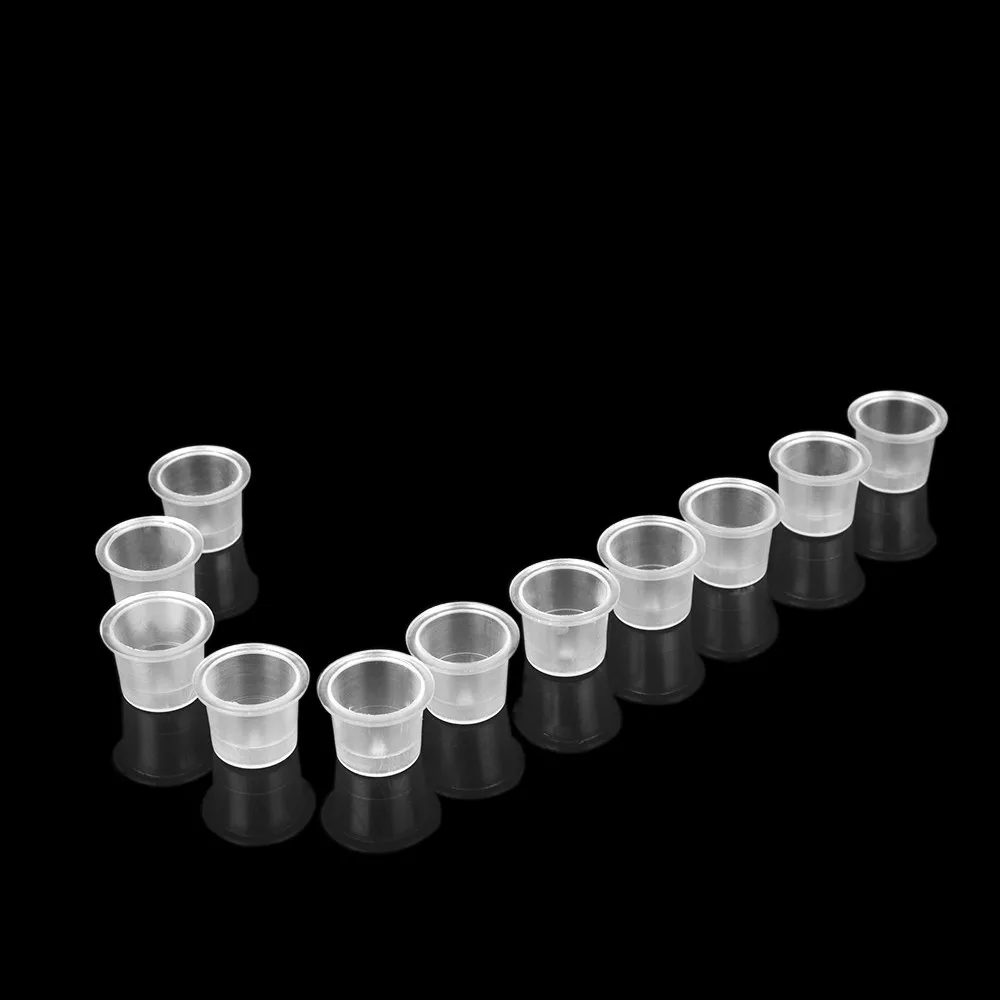 100 шт. одноразовые чернила для татуировок 15 мм|ink cups|pigment cupscup cap |