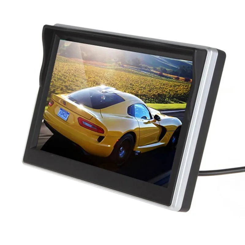 

New 5 inch TFT LCD HD Screen Monitor High Quality Convenient Secure for Car Rear View Reverse Backup Camera 800*480#292619