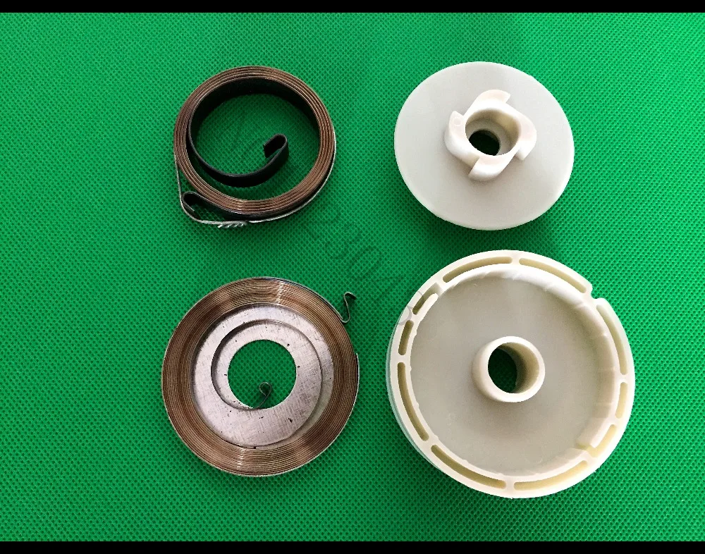 4 pawl Easy Starter Pulley & Big Small Spring Handle Grip Rope подходит для китайских 4500 5200 5800 45cc 52cc 58cc