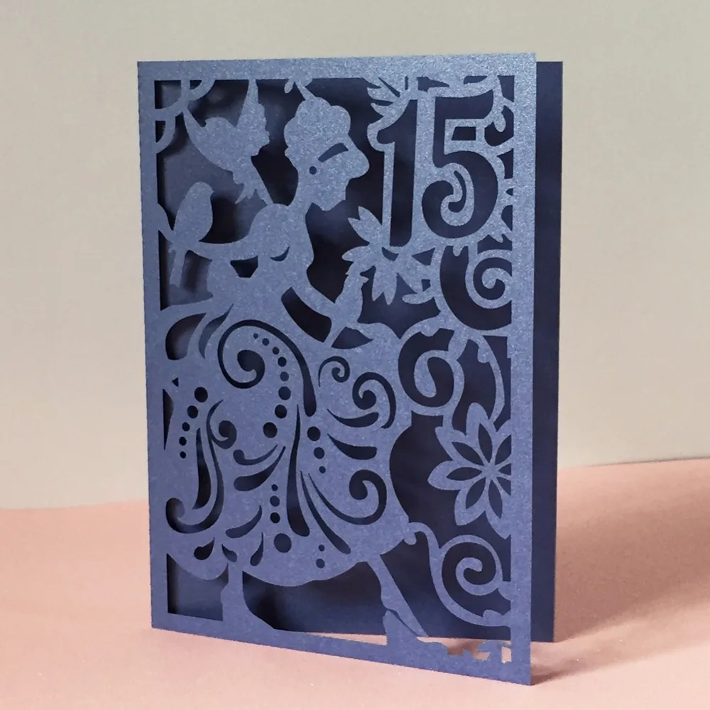 50 шт. декоративные Пригласительные открытки с лазерной резкой летучая мышь | Дом