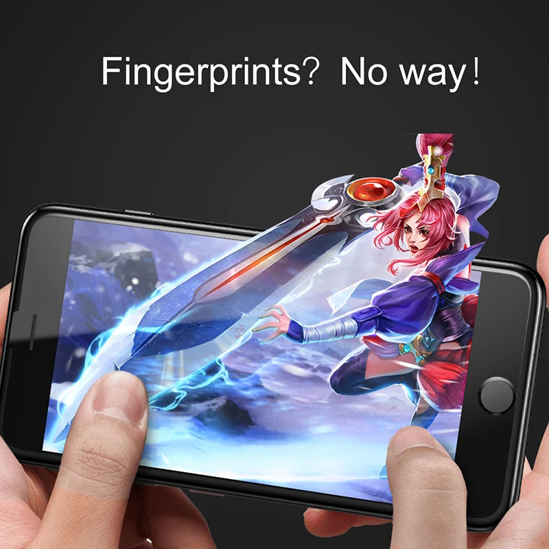 Защитная 3D пленка Baseus для iphone6 6s 7 0 23 мм мягкая из закаленного стекла с шелковым