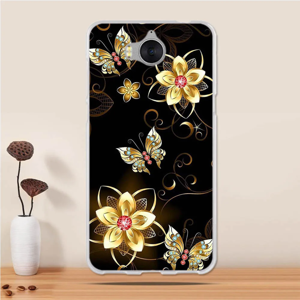 Для Huawei Y5 2017 чехол силиконовый для Y6 Fundas мягкий TPU Mya-L22 | Мобильные телефоны и