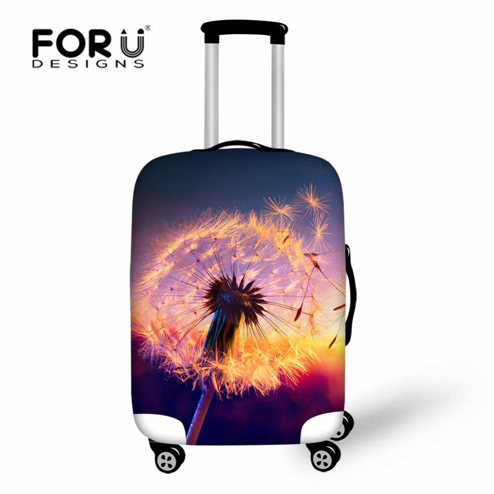 FORUDESIGNS/плотный эластичный защитный чехол на молнии для чемодана 18-30 дюймов чехлы