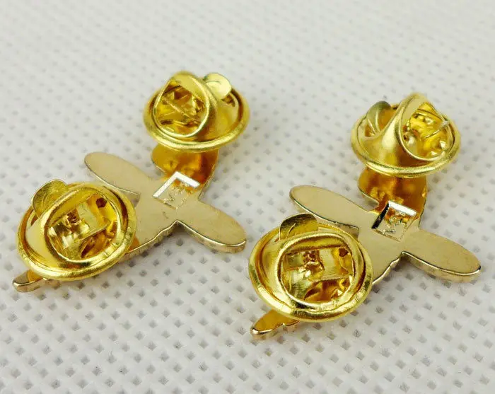 Одна пара из нас армии США авиационной отрасли воротник значки контактный Insignia