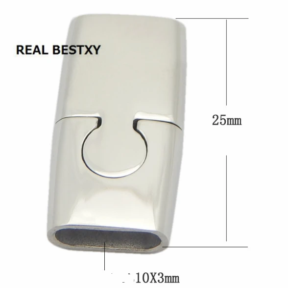 REAL BESTXY 10 шт./лот 316L нержавеющая сталь магнитные застежки прямоугольные для