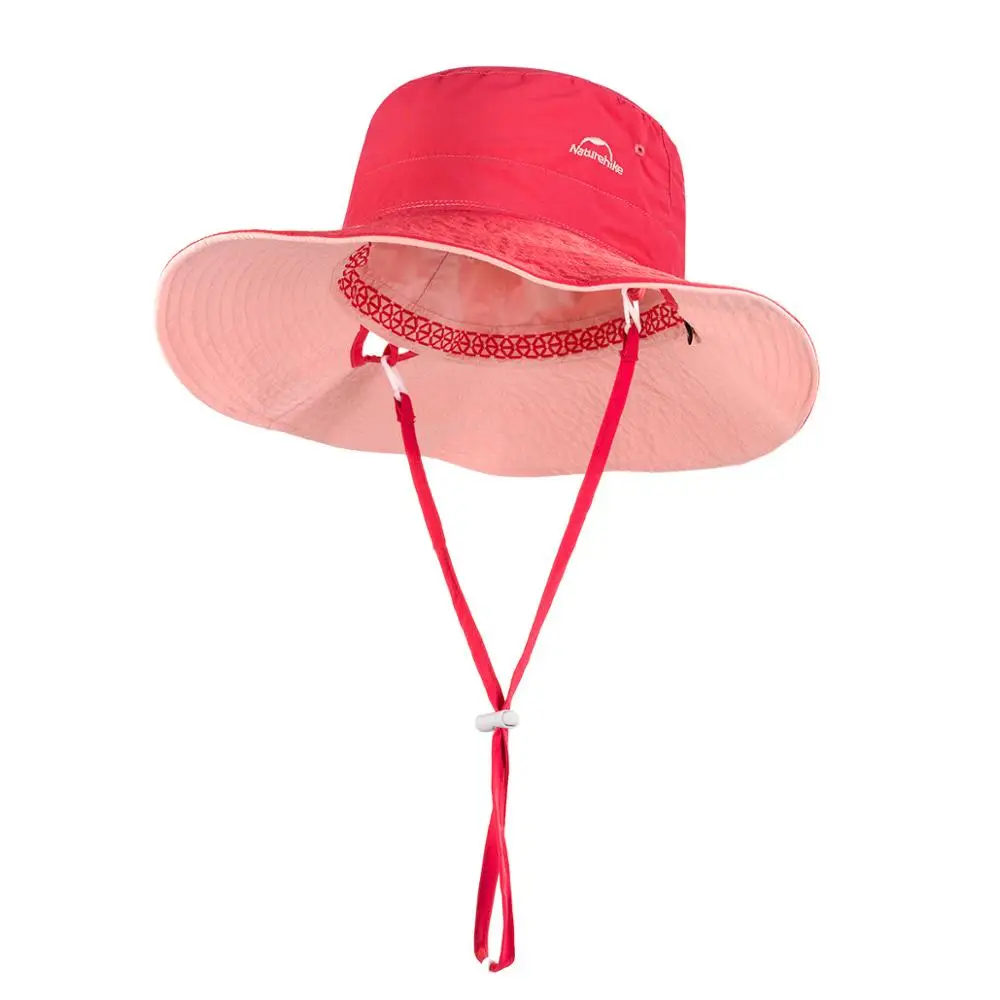 Pink Naturehike солнцезащитная Кепка летняя шапка для рыбалки улицы Солнцезащитная шляпа затенение Анти-ультрафиолетовая путешествия плюс растущая Кепка-козырек - Цвет: Pink